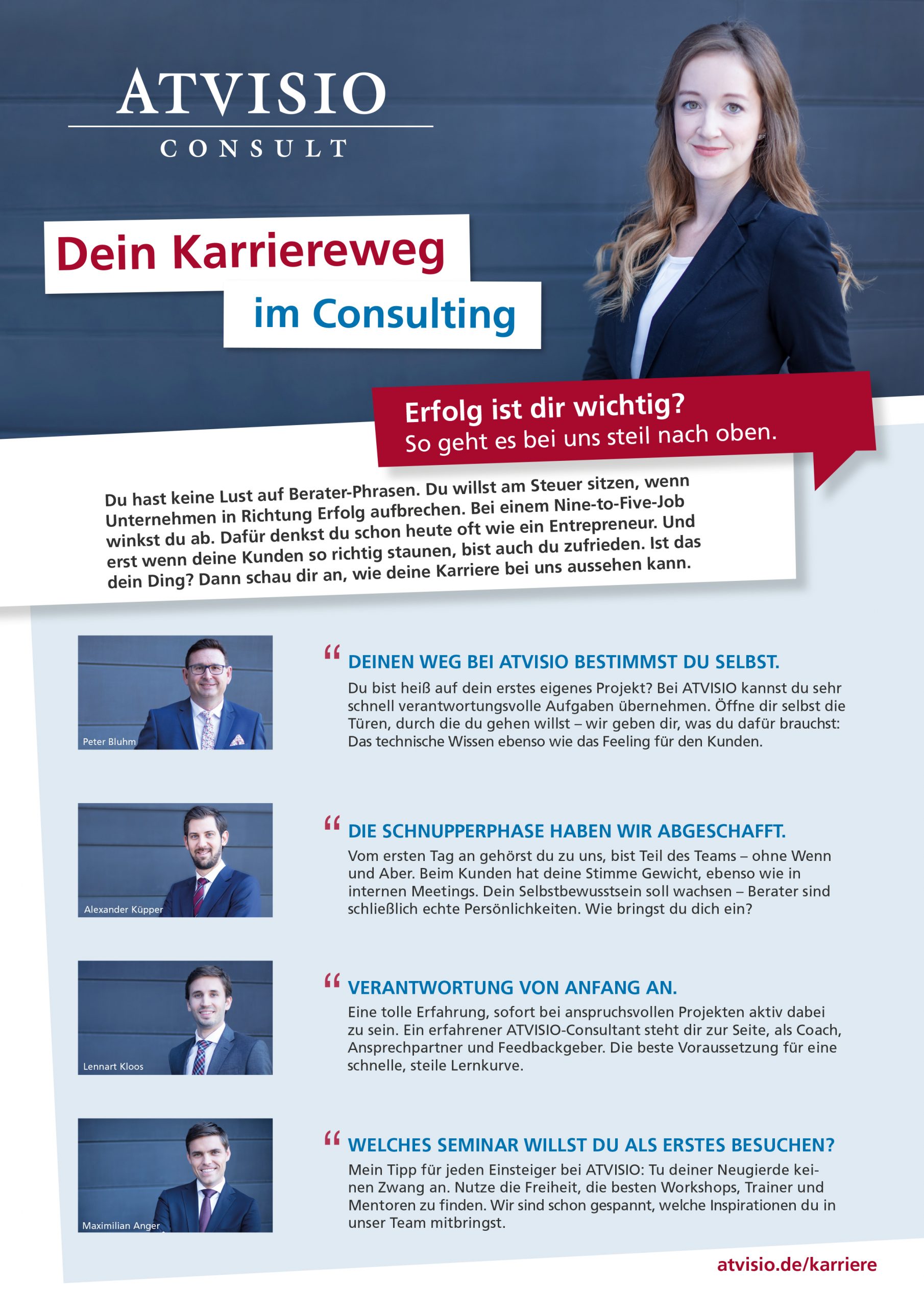 ATVISIO Dein Karriereweg - Grafik ATVISIO Dein Karriereweg